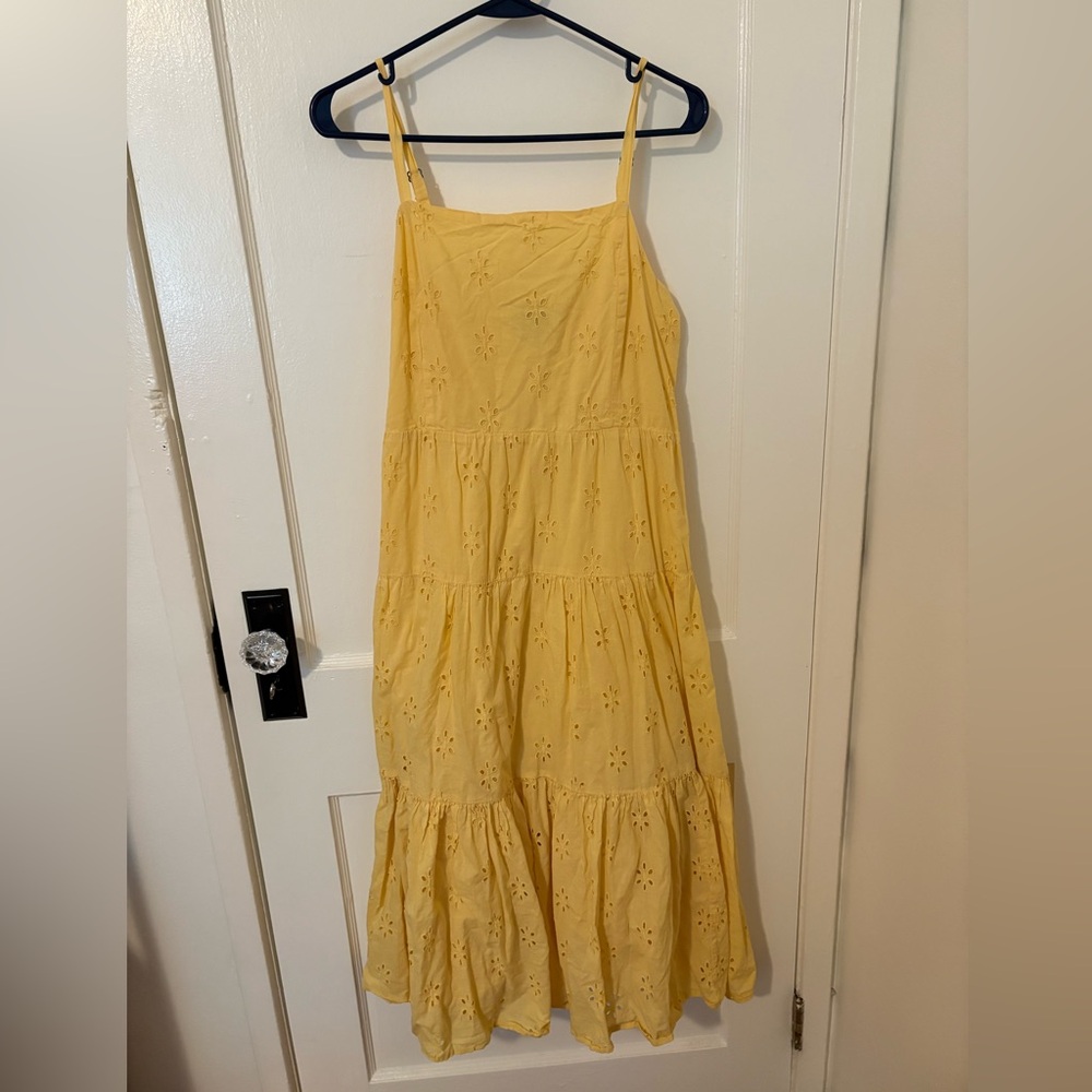 Butter Yellow Chaps Dress